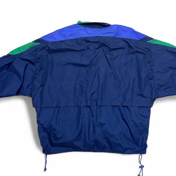 Nike Navy Retro Style Windbreaker Jacket Running‎ Street Style Men’s XL - Picture 8 of 8